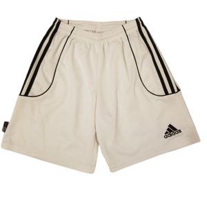 Adidas White Shorts Climalite Vintage Basketball Soccer Track or Running Shorts